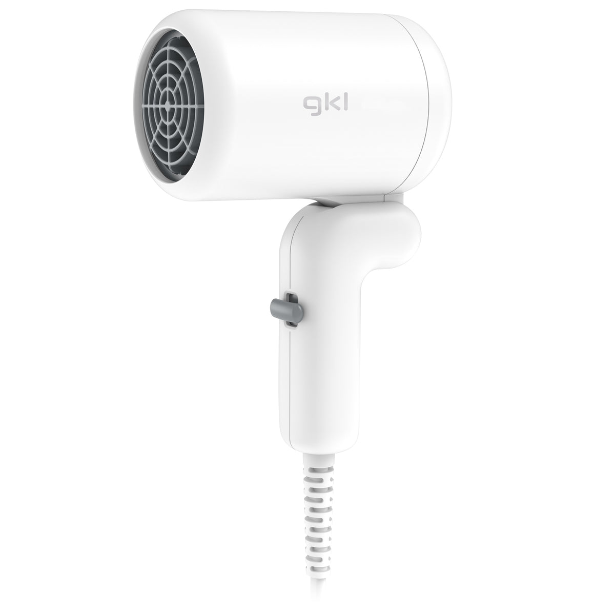 Secador de pelo de viaje plegable Grunkel PEARLLITE blanco