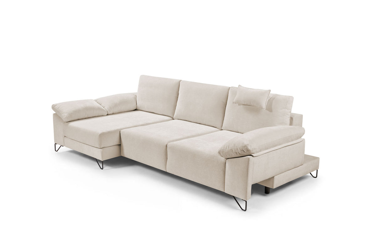 Sofá Raymond con chaiselongue de Tapizados MAPE – vista 3