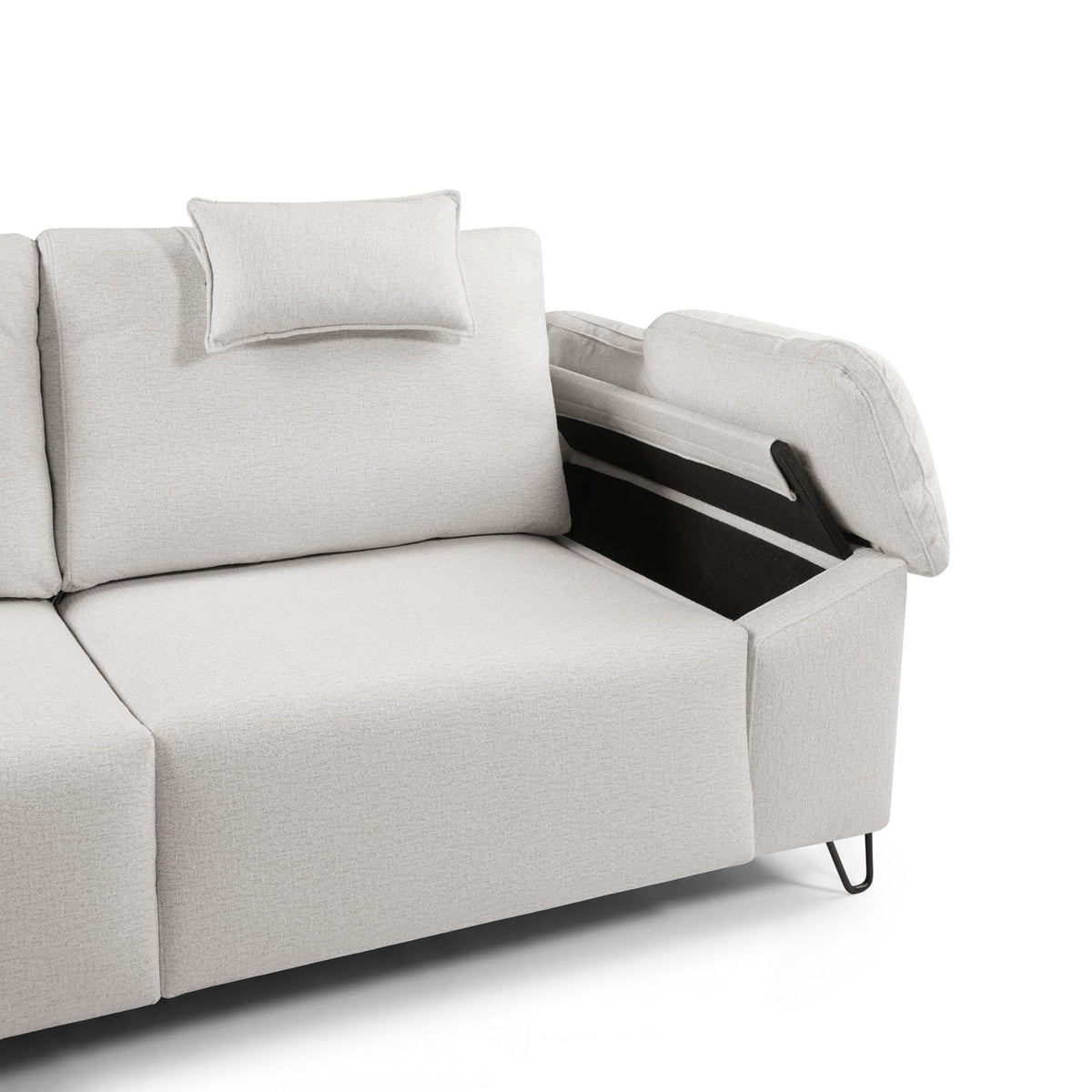 Sofá Rivero con chaiselongue de Tapizados MAPE – vista 5