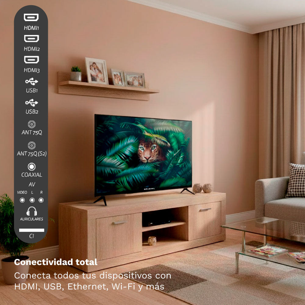 Televisor Grunkel LED-436UHDWBOS 43" LED 4K UHD Smart TV webOS
