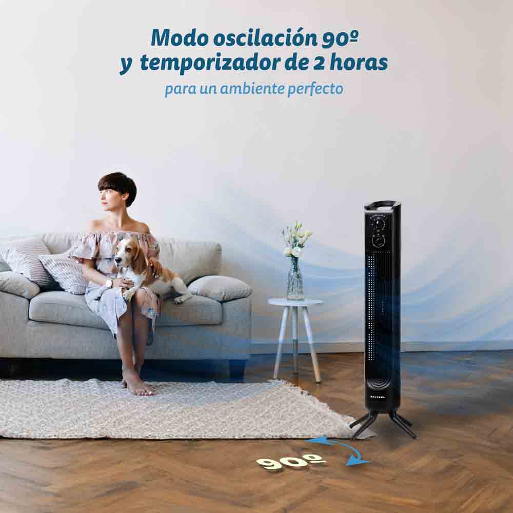 Ventilador de torre Grunkel TF-324LNG negro