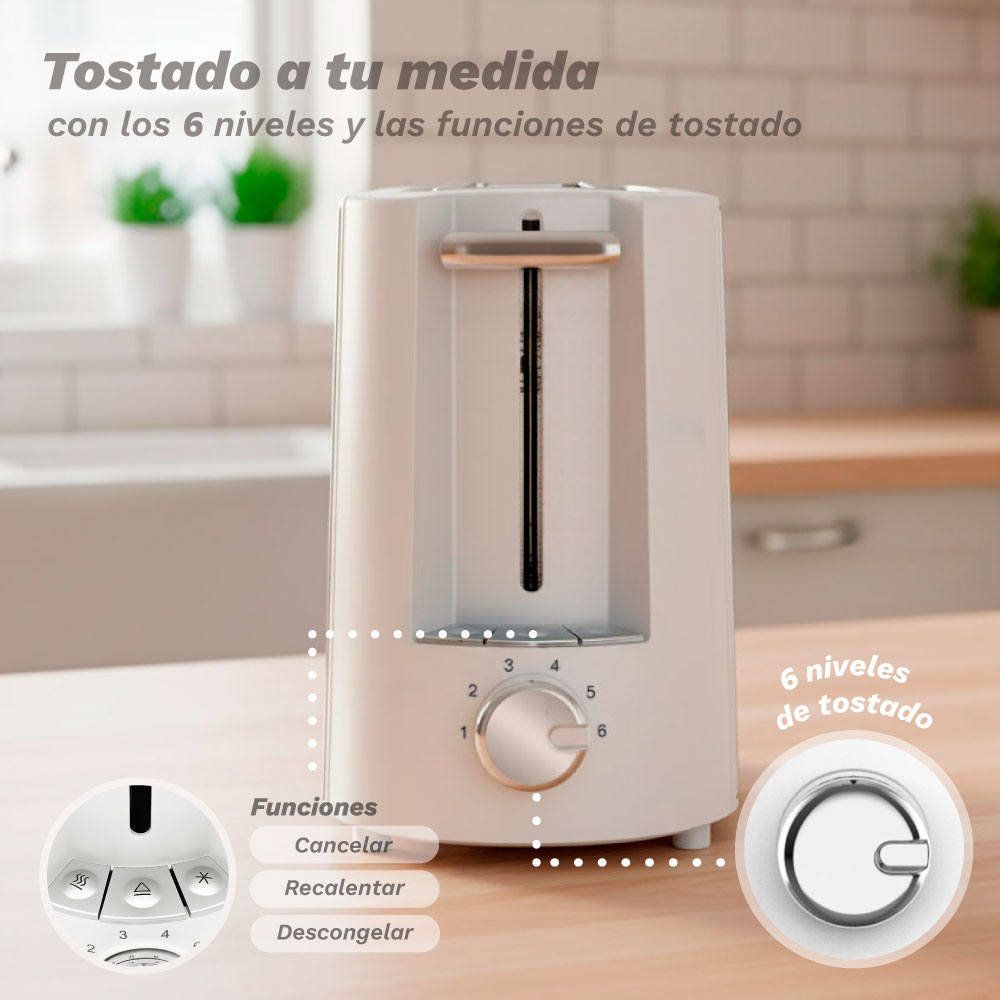 Tostador de ranura extra ancha Grunkel TS-MAXISTEEL
