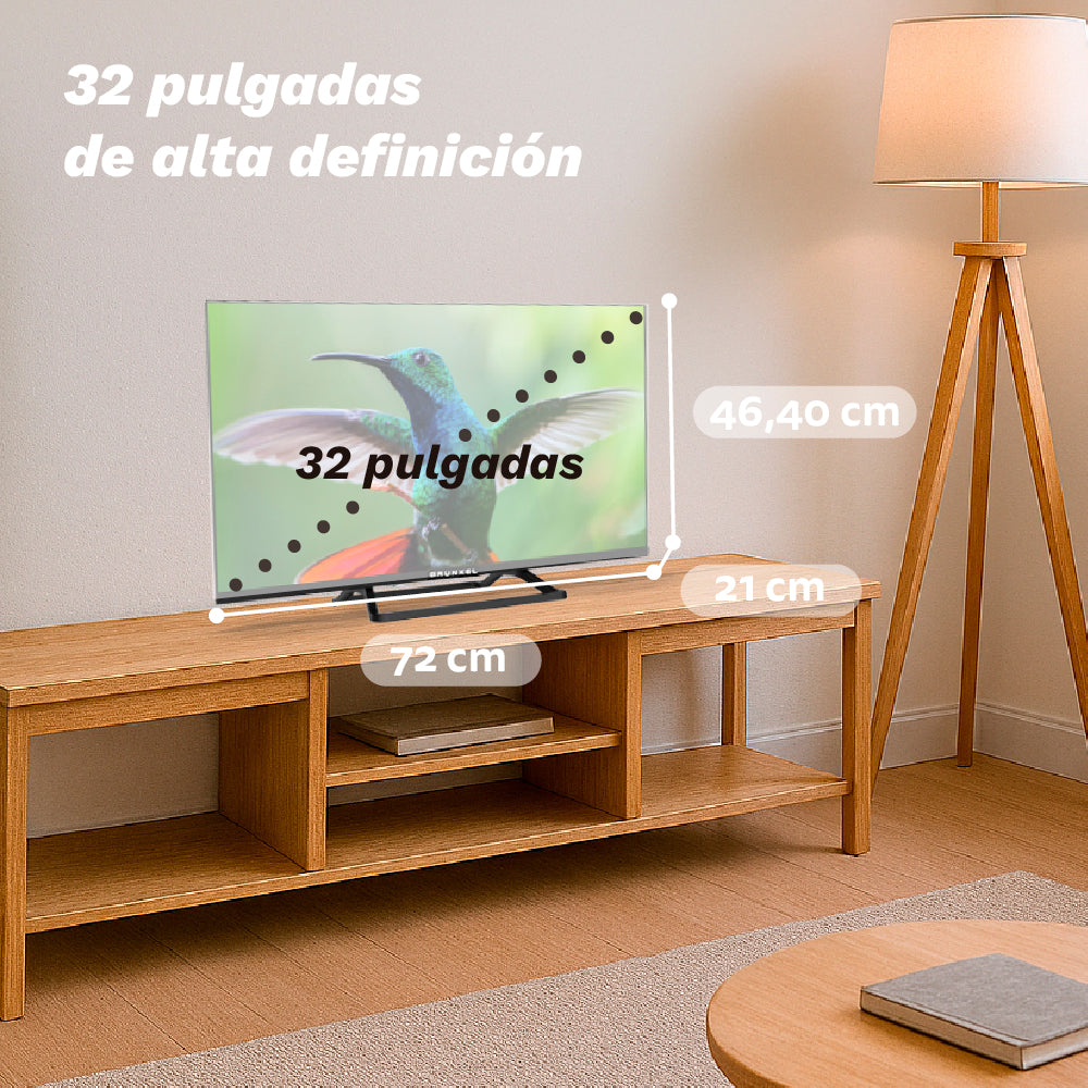 Televisor Grunkel LED-3225VDBLANCO 32" LED Smart TV VIDAA blanco