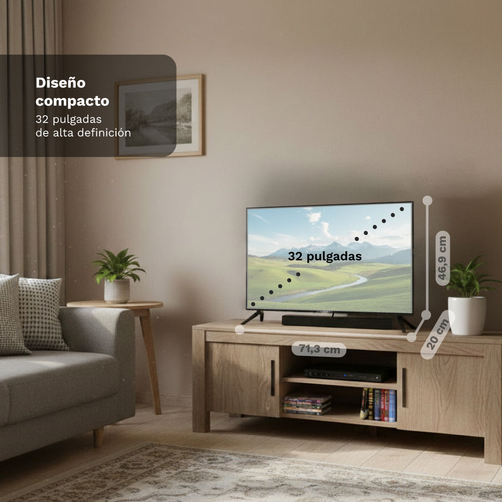 Televisor Grunkel QLED-3226VD 32" QLED Smart TV VIDAA