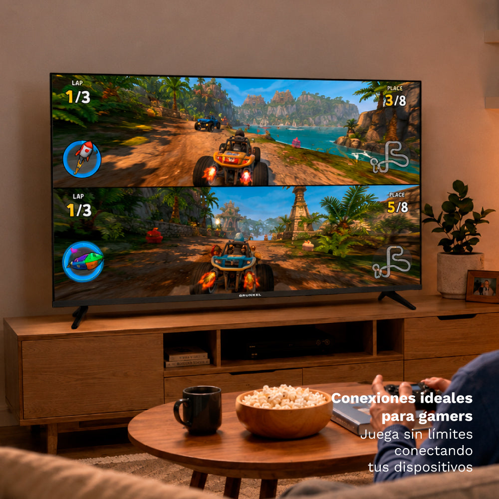 Televisor Grunkel QLED-5026VD 50" QLED 4K UHD Smart TV VIDAA