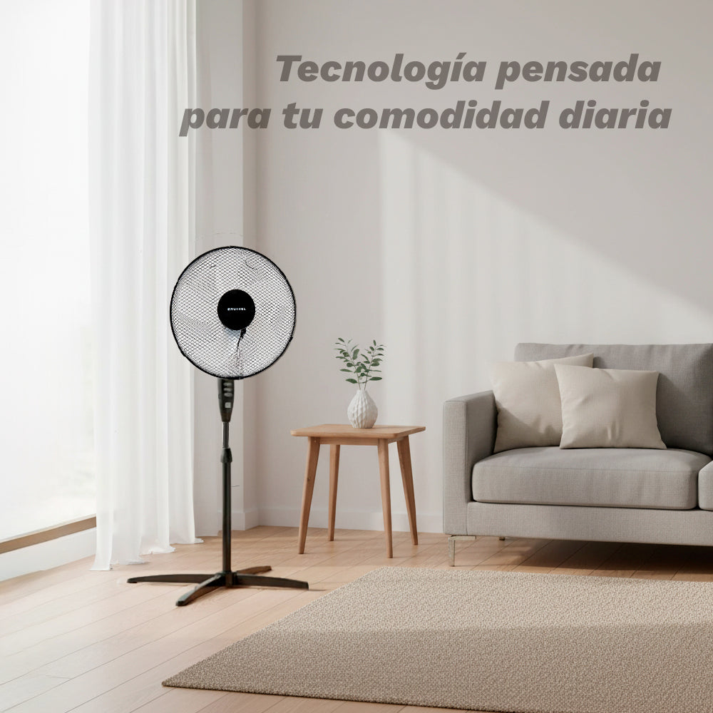 Ventilador de pie 40 cm Grunkel FAN-165XNG negro