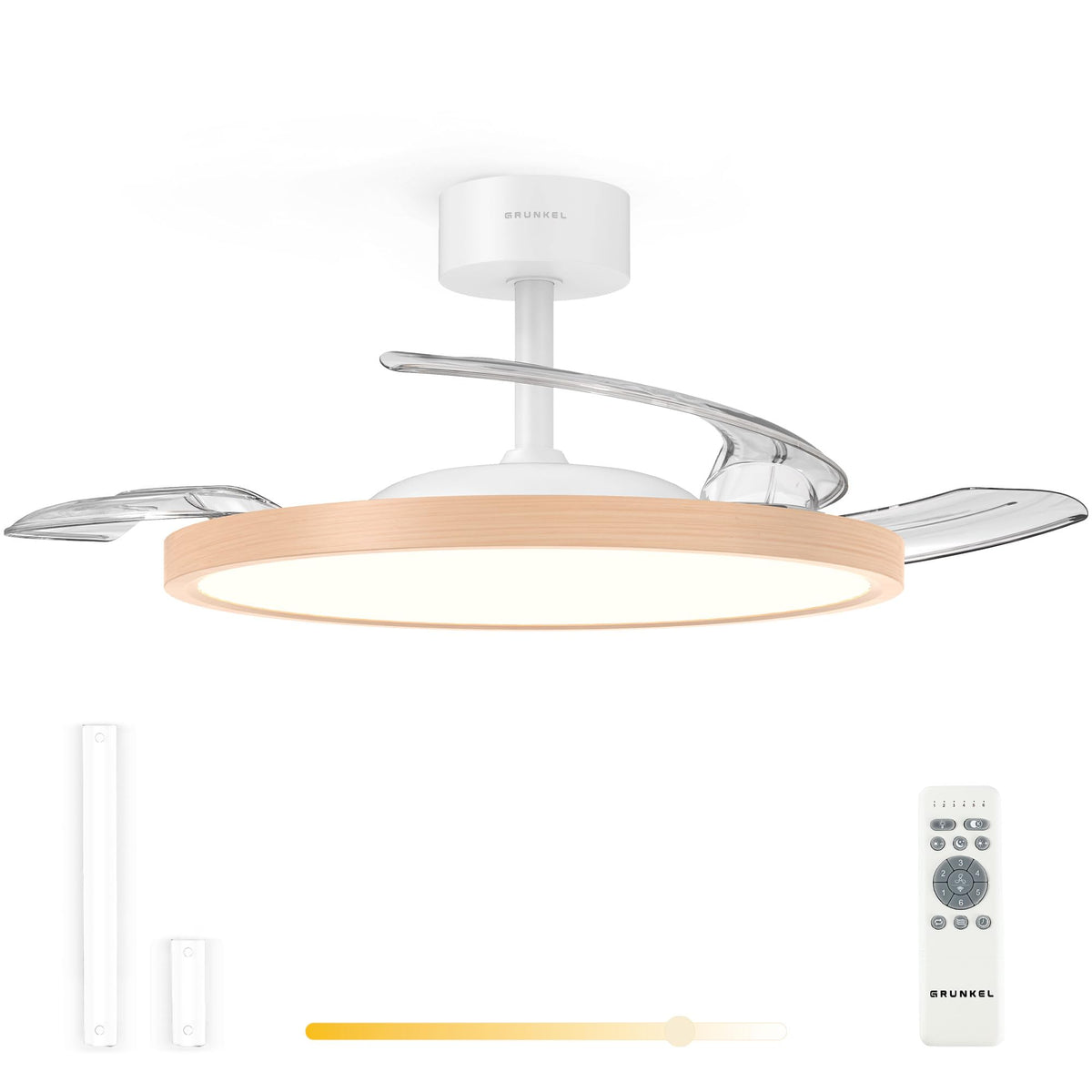 Ventilador de techo 42" Grunkel SKYWOOD42