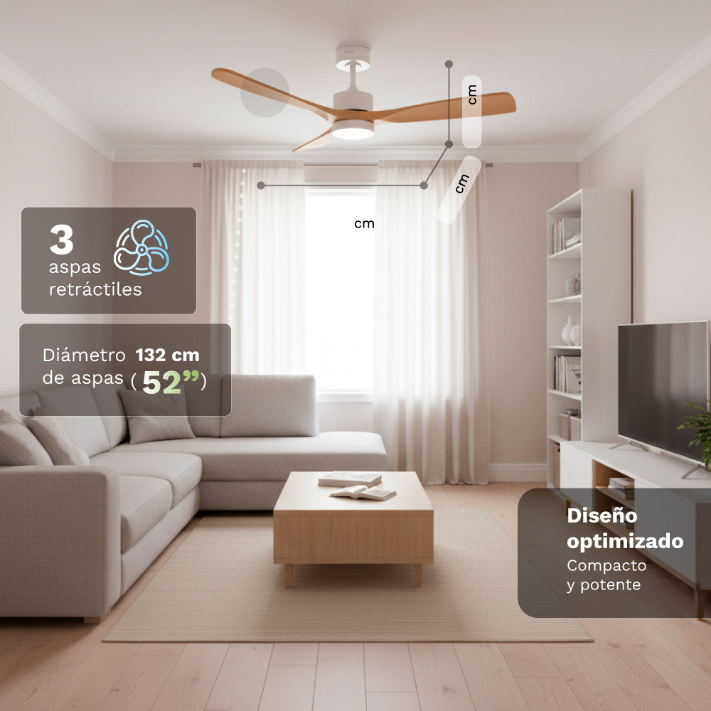 Ventilador de techo 52" Grunkel SKYSTYLE52