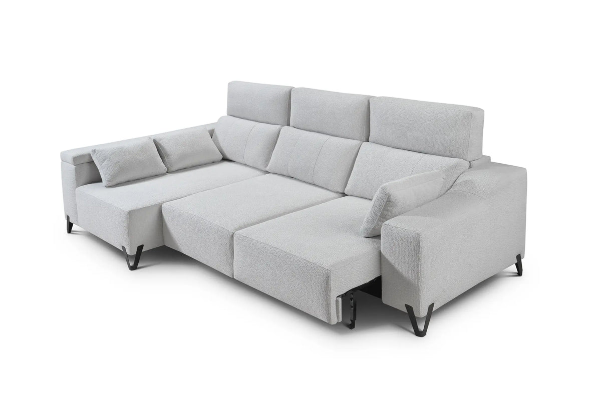 Sofá Akua con chaiselongue - detalle