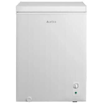 Congelador horizontal Artica FROSTBOX142EB, vista exterior con tapa cerrada