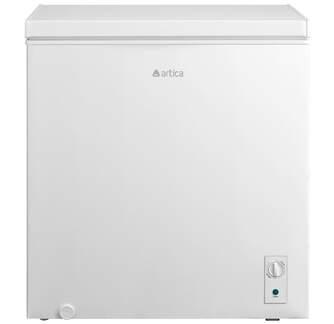 Congelador horizontal Artica FROSTBOX198EB, vista exterior con tapa cerrada