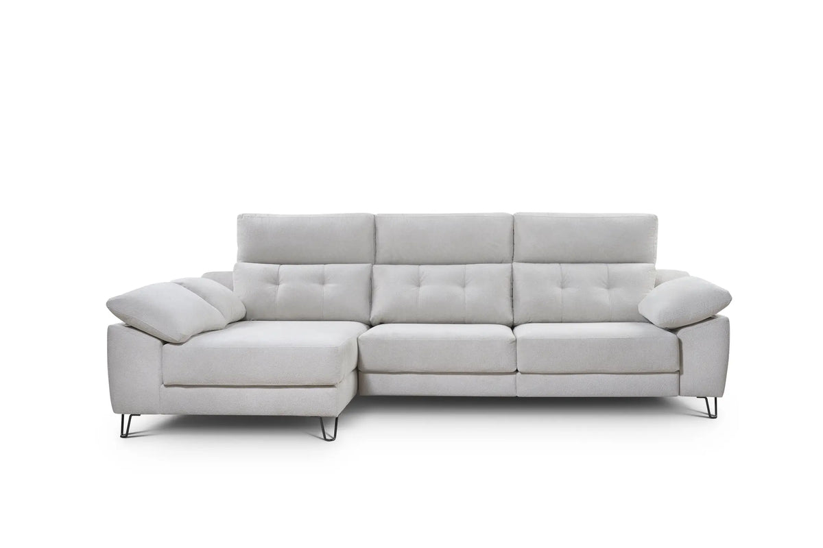 Sofá Azores con chaiselongue - detalle
