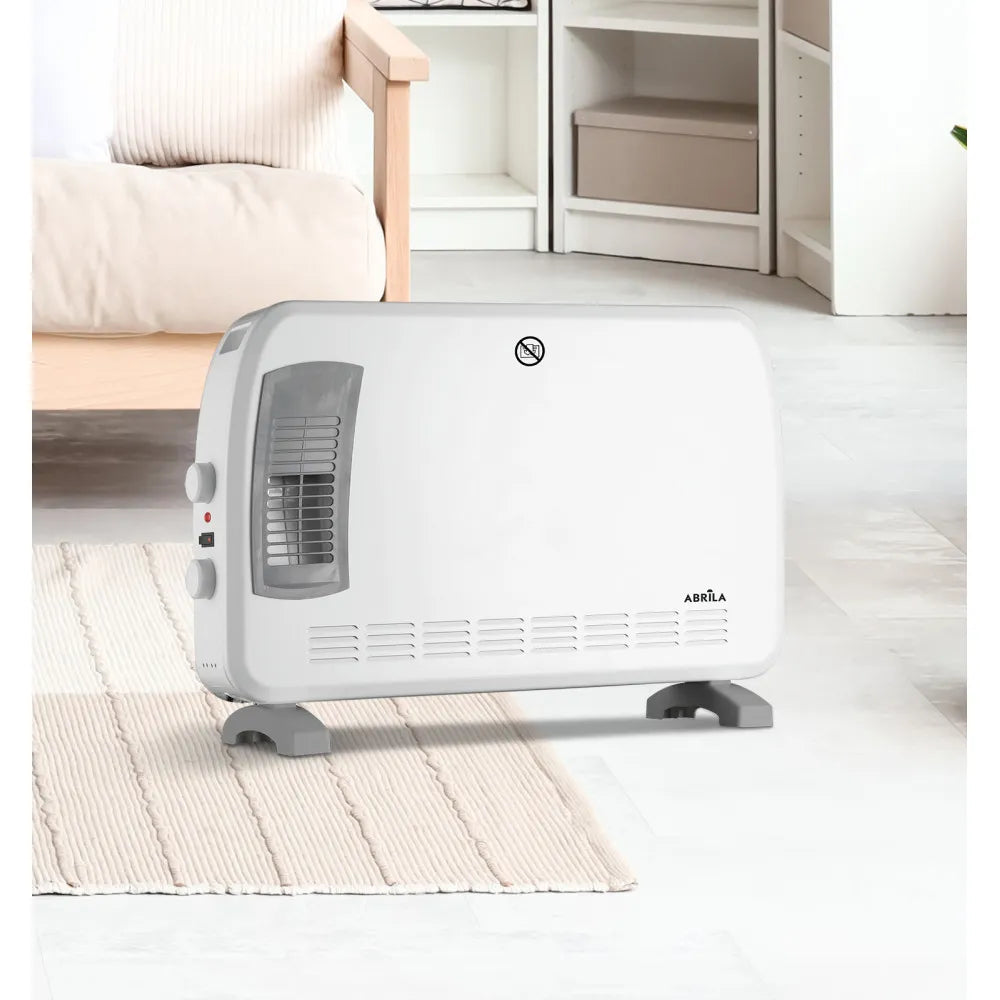 Convector Bengala 2000 W de FABRILAMP en color blanco/gris – vista de detalle