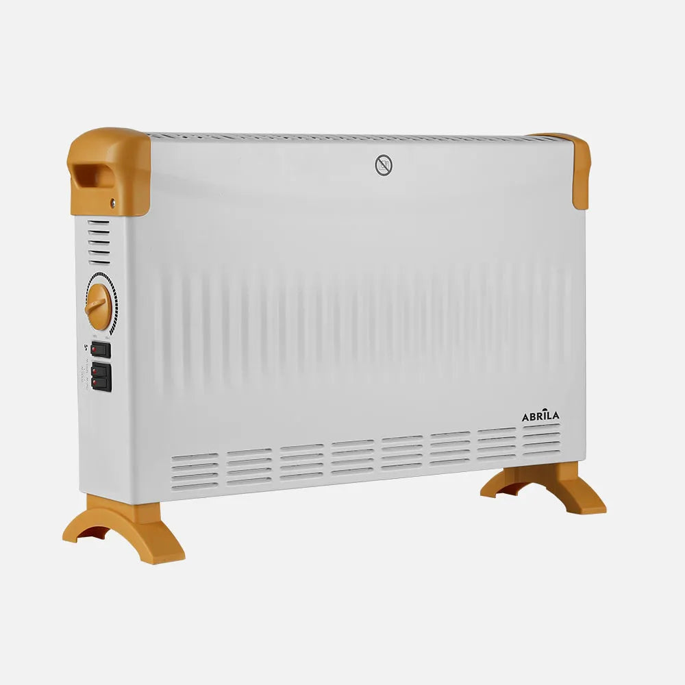 Convector Kevin Alto 2000 W de FABRILAMP en color blanco/ocre