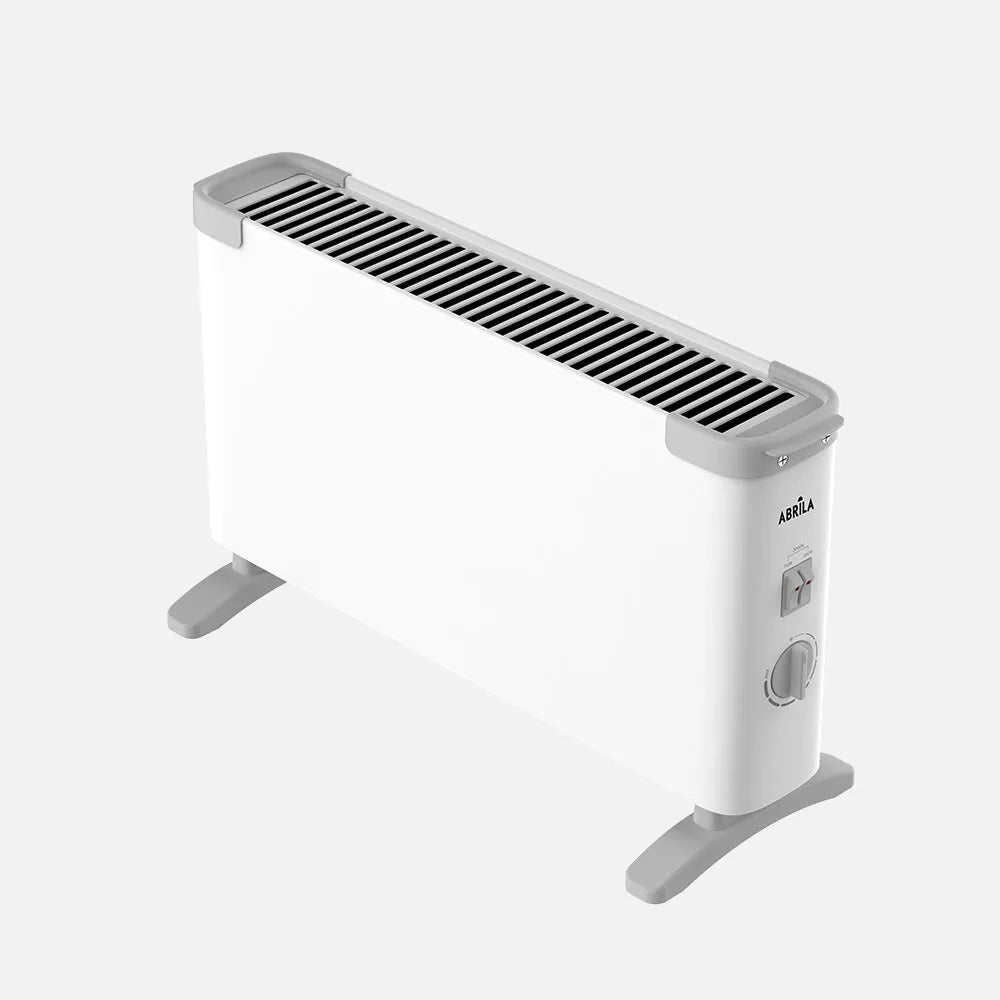 Convector Nectar 2000 W de FABRILAMP en color blanco – vista de detalle