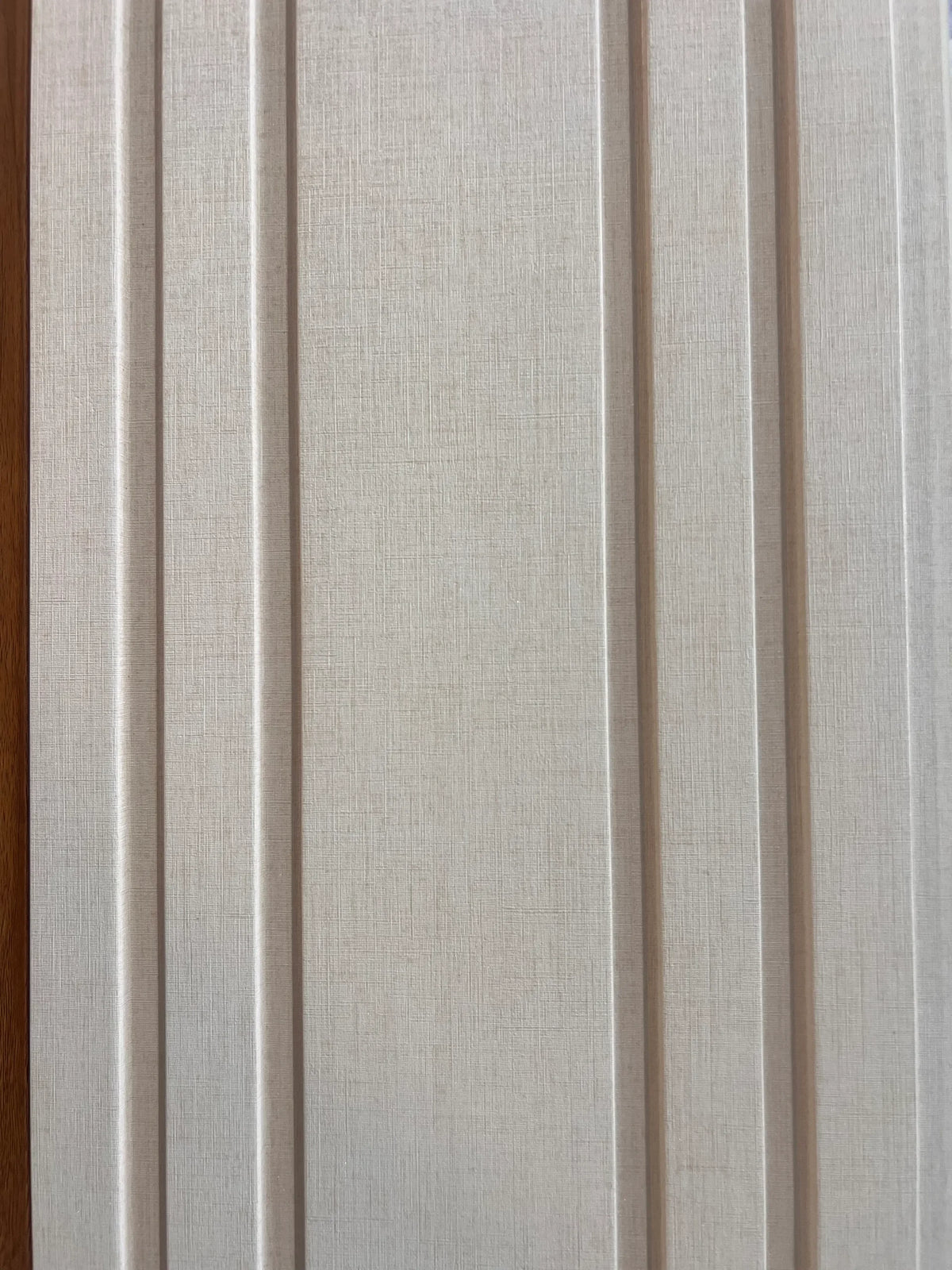 Listón decorativo PVC Tela Beige 290 x 20 cm