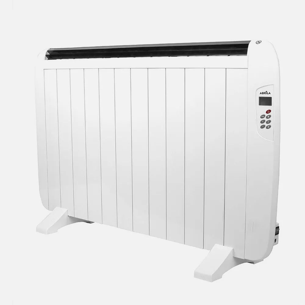 Emisor térmico de aluminio Gaban 1800 W de FABRILAMP en color blanco
