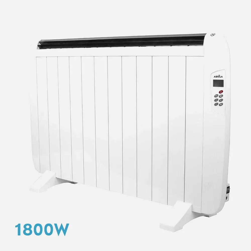 Emisor térmico de aluminio Gaban 1800 W de FABRILAMP en color blanco – vista de detalle
