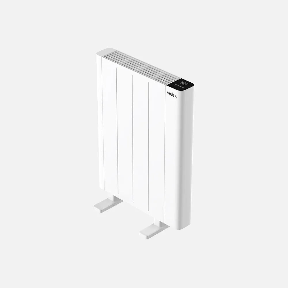 Emisor térmico de aluminio Point 600 W de FABRILAMP en color blanco