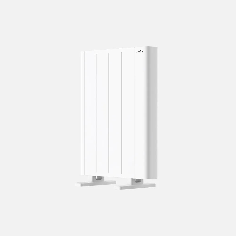 Emisor térmico de aluminio Point 600 W de FABRILAMP en color blanco – vista de detalle
