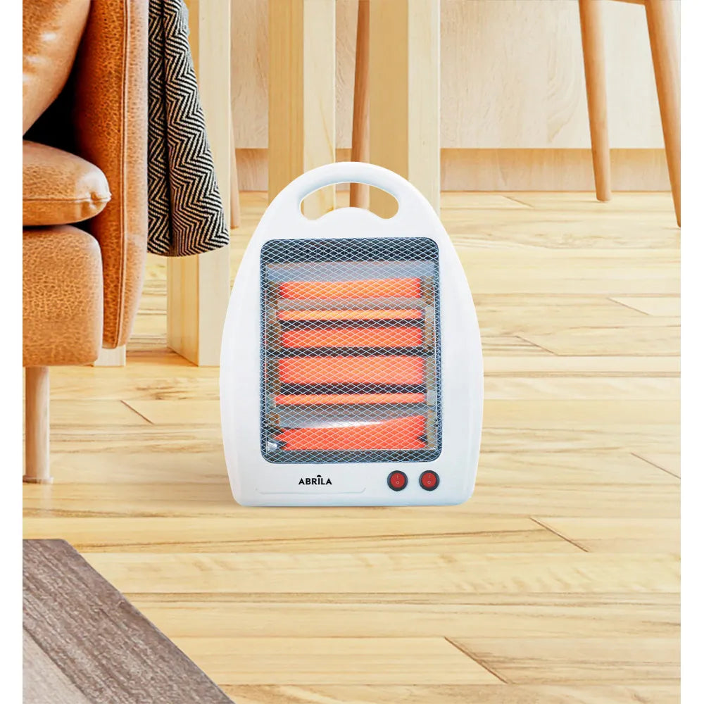 Estufa de cuarzo Igneo 800 W de FABRILAMP en color blanco – vista de detalle