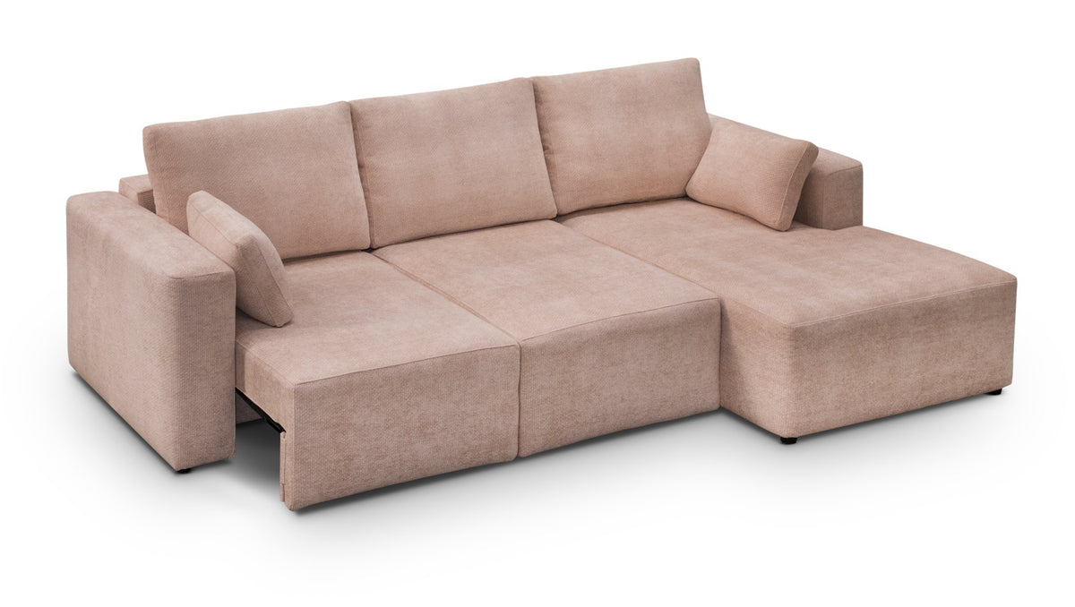 Sofá Hawai con chaiselongue - asiento deslizante