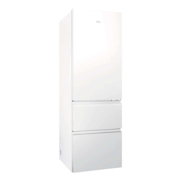 Vista lateral del frigorífico combi Haier HTR3618CNPW