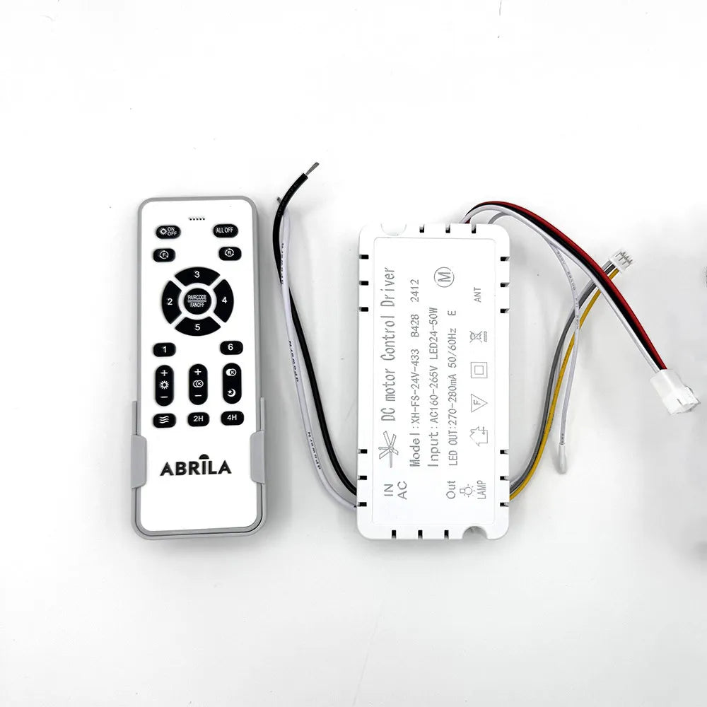 Kit de mando a distancia para ventilador de techo Tridente, Bayomo, Dani, Escorpión y Nasim de FABRILAMP