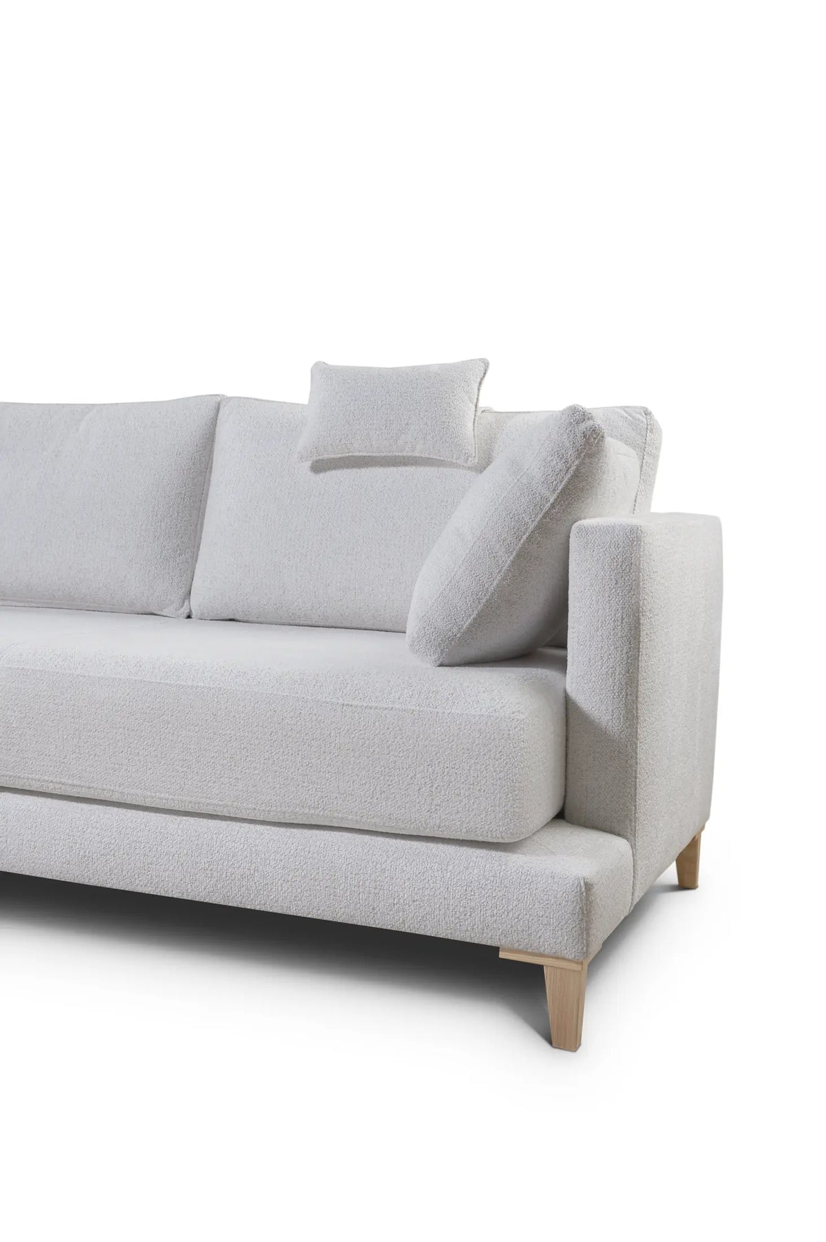 Sofá Kiva con chaiselongue - detalle
