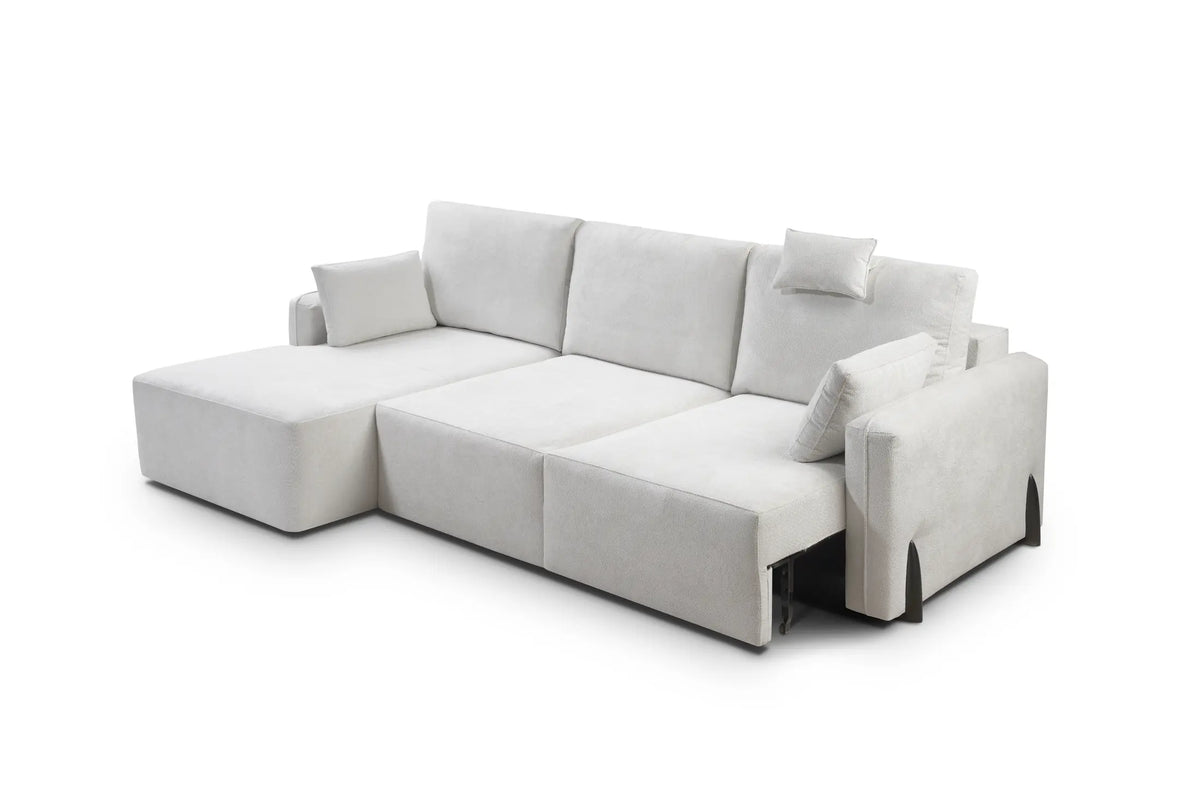 Sofá Lyon con chaiselongue - detalle