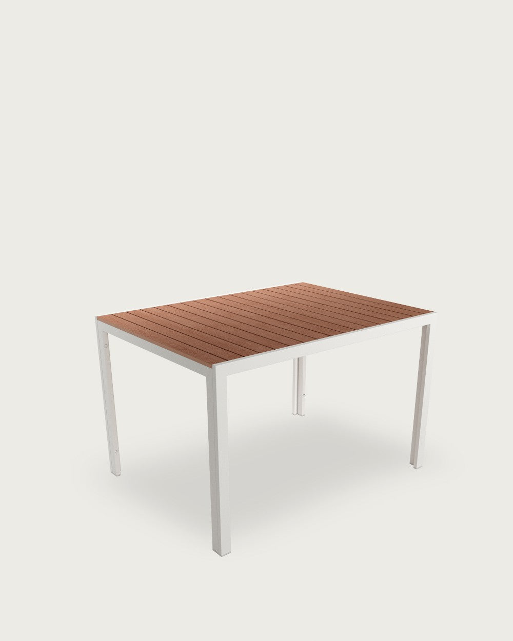 Mesa de terraza Marea con lamas 90x90 cm