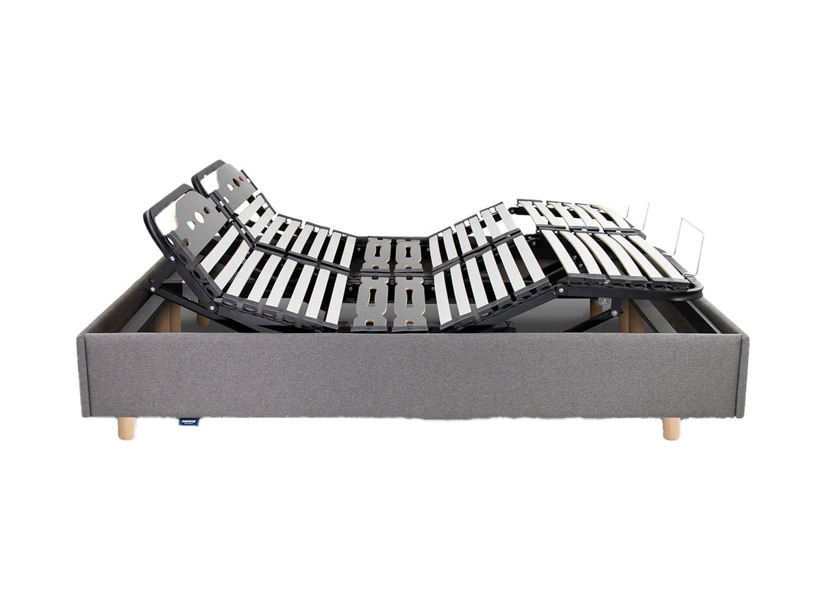 Cama Articulada Eléctrica India con Contorno Tapizado