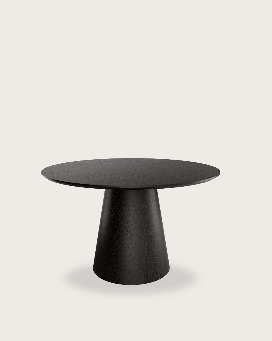 Mesa de comedor Namib redonda chapa natural Ø120 cm