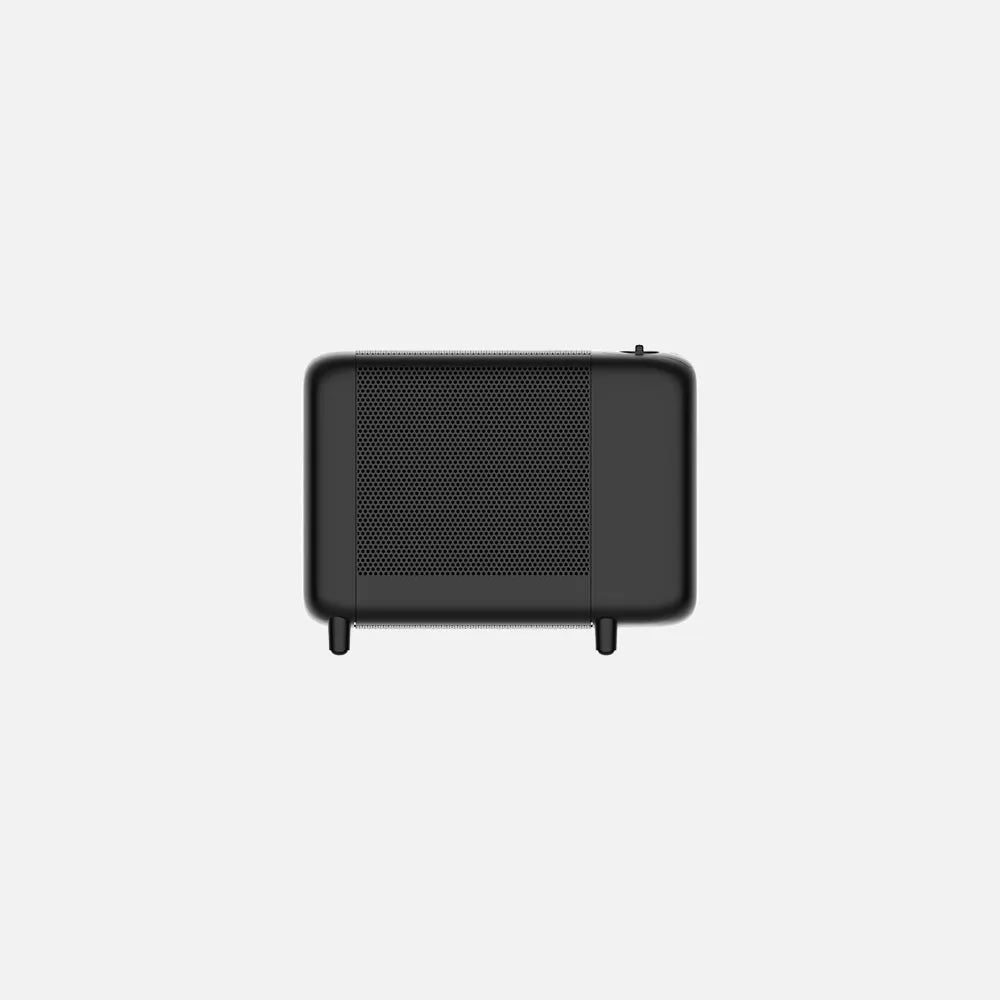 Radiador de mica Pinsapo 600 W de FABRILAMP en color negro – vista de detalle