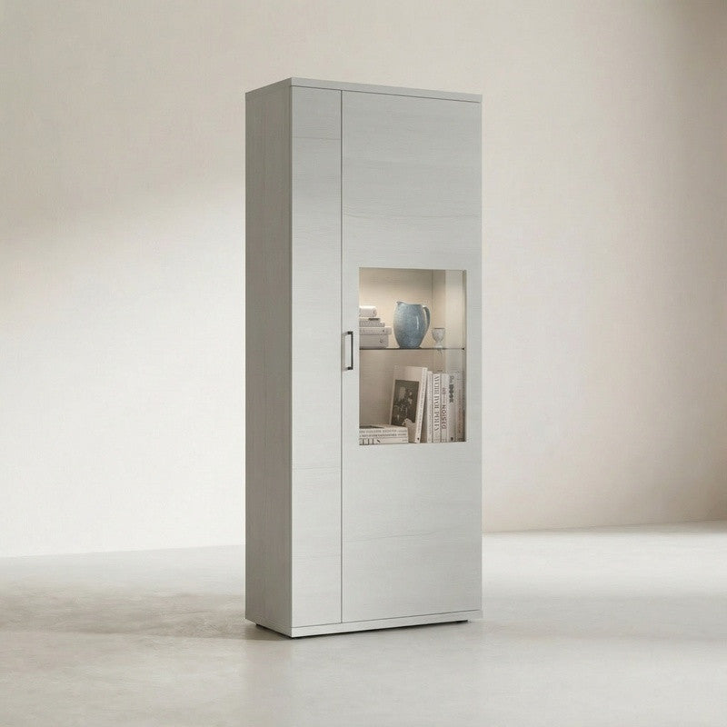Vitrina alta KRONOS.5 Muebles Ramis de 198 cm con 2 puertas