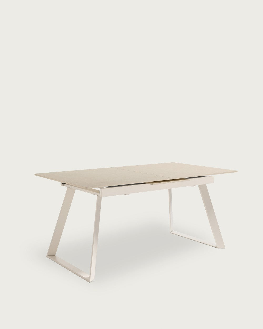 Mesa de comedor extensible Saona porcelánico 160-200x90 cm