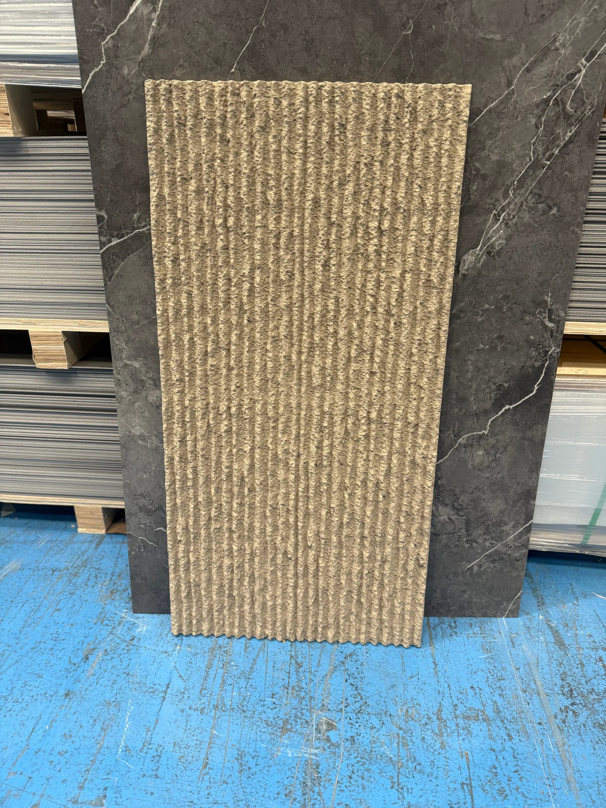 Panel de piedra PU Sierra Gris 120 x 60 cm