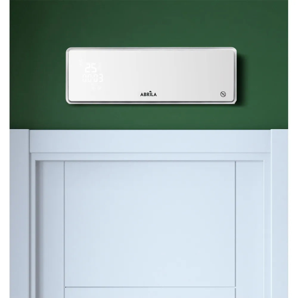Calefactor split cerámico de pared Invierno 2000 W (18,7x53,8x12,3 cm) de FABRILAMP en color blanco – vista de detalle