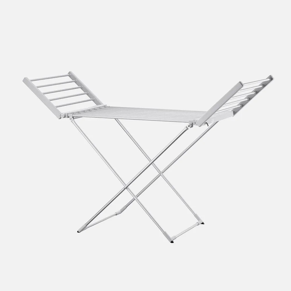 Tendedero eléctrico plegable Palmito 220 W de FABRILAMP en color plata