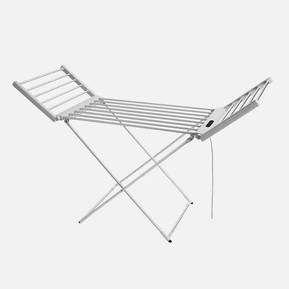Tendedero eléctrico plegable Silvestre 260 W de FABRILAMP en color plata