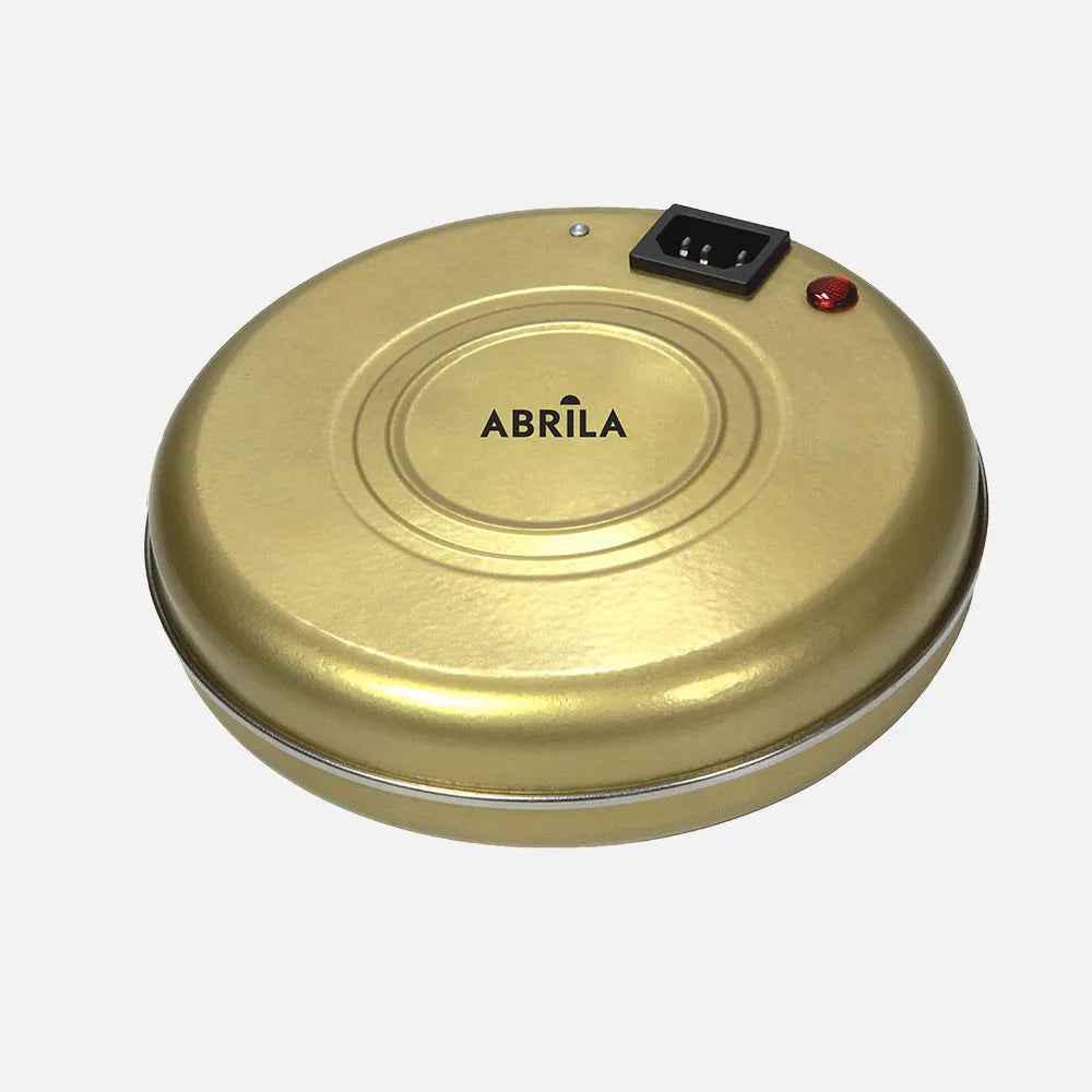 Acumulador de calor portátil Fargo 550 W de FABRILAMP en color oro – vista de detalle