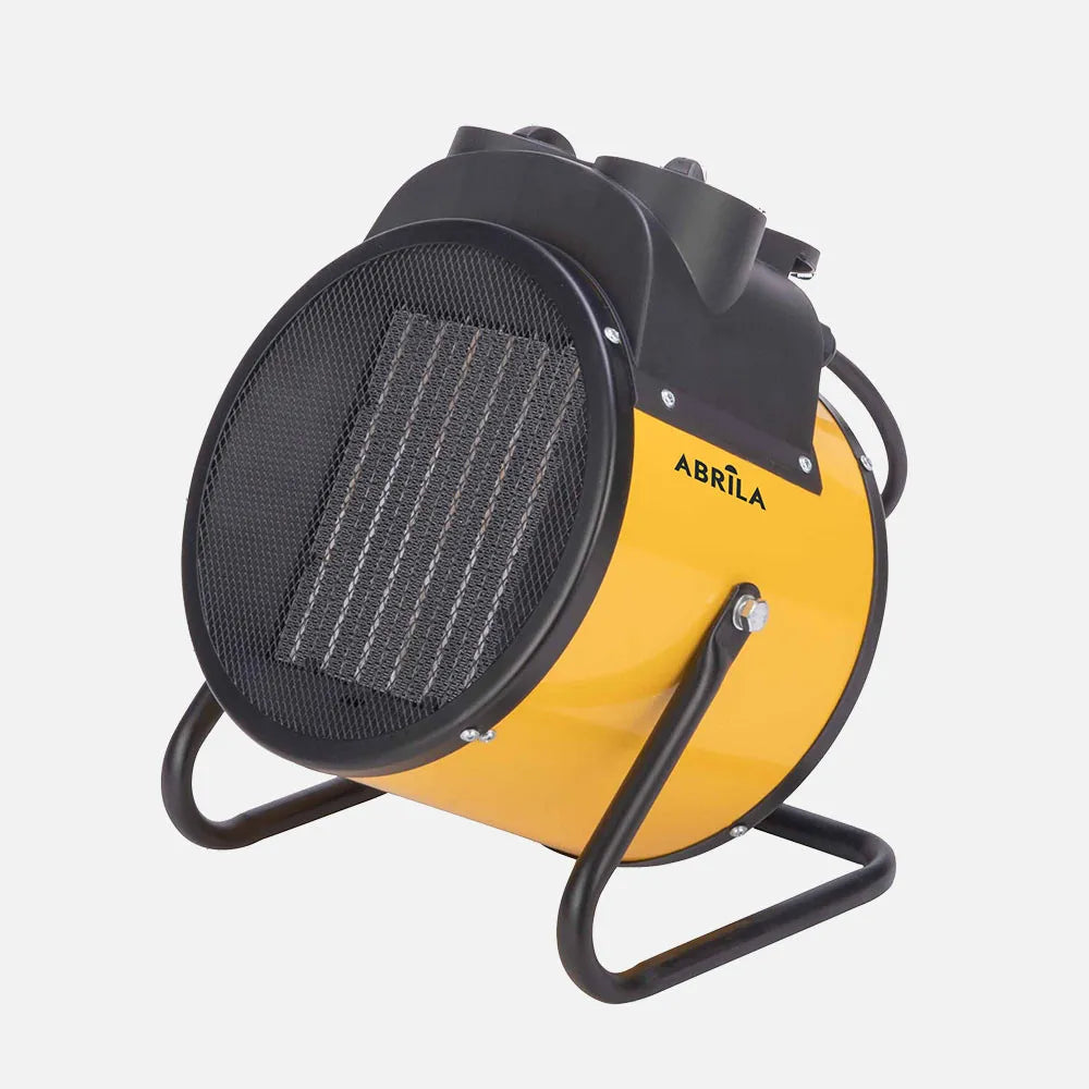 Calefactor industrial Dover 3000 W de FABRILAMP en color amarillo