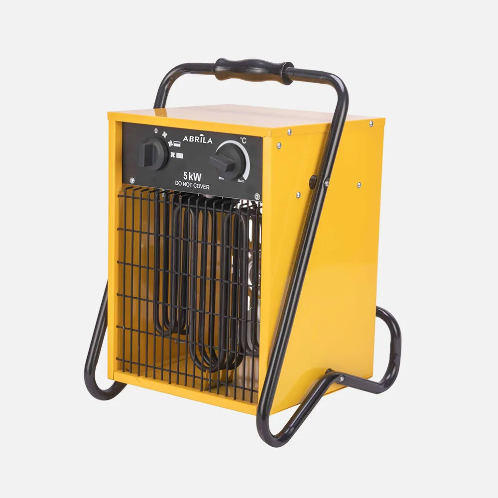 Calefactor industrial Copan 5000 W de FABRILAMP en color amarillo