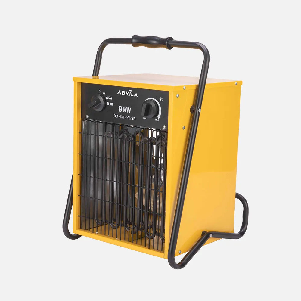 Calefactor industrial Copan 9000 W de FABRILAMP en color amarillo