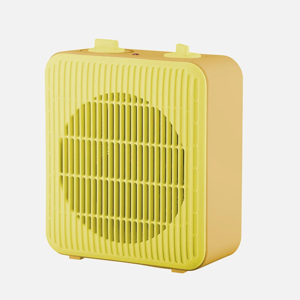 Calefactor termoventilador Pegasus 2000 W de FABRILAMP en color amarillo/naranja
