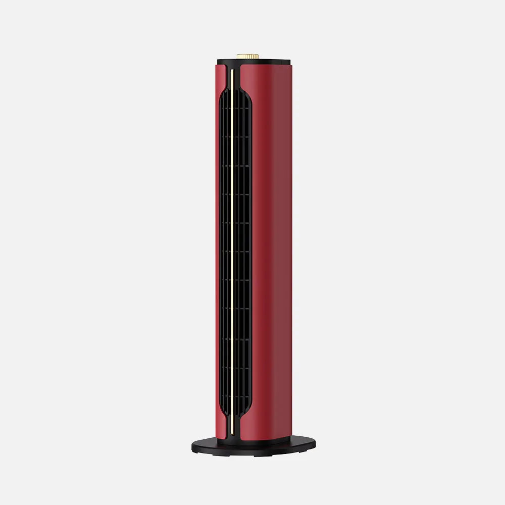 Calefactor cerámico vertical Canada 1500 W de FABRILAMP en color rojo/negro