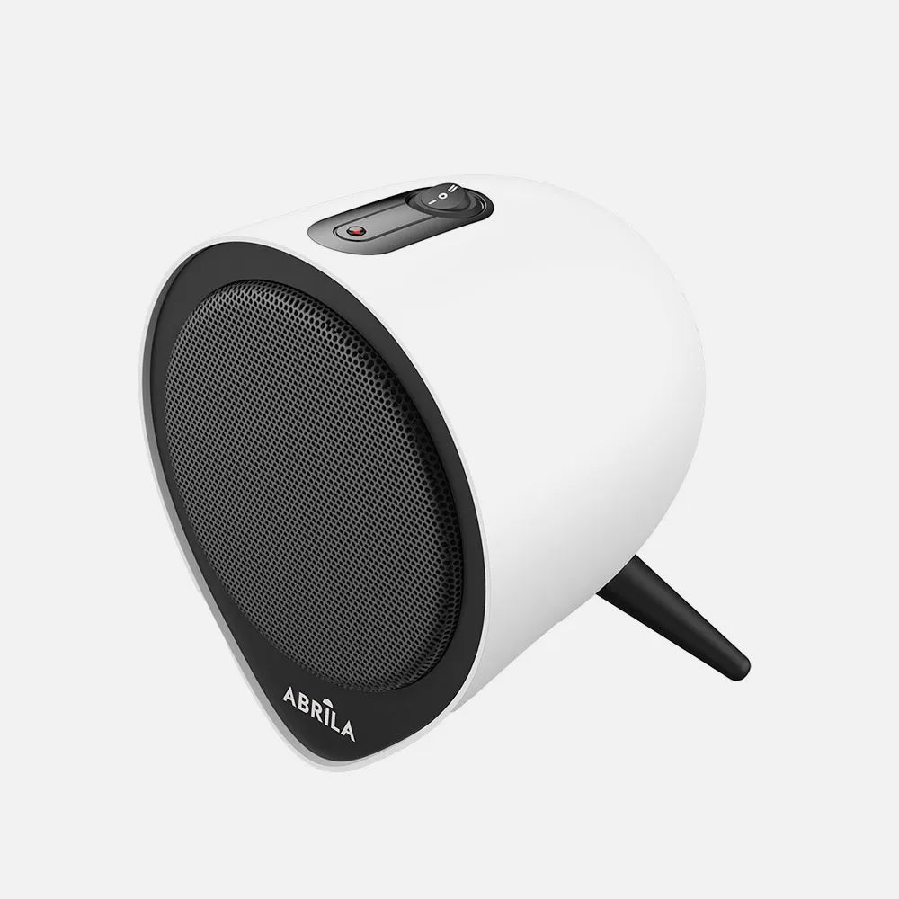 Calefactor cerámico Andino 1500 W de FABRILAMP en color blanco/negro