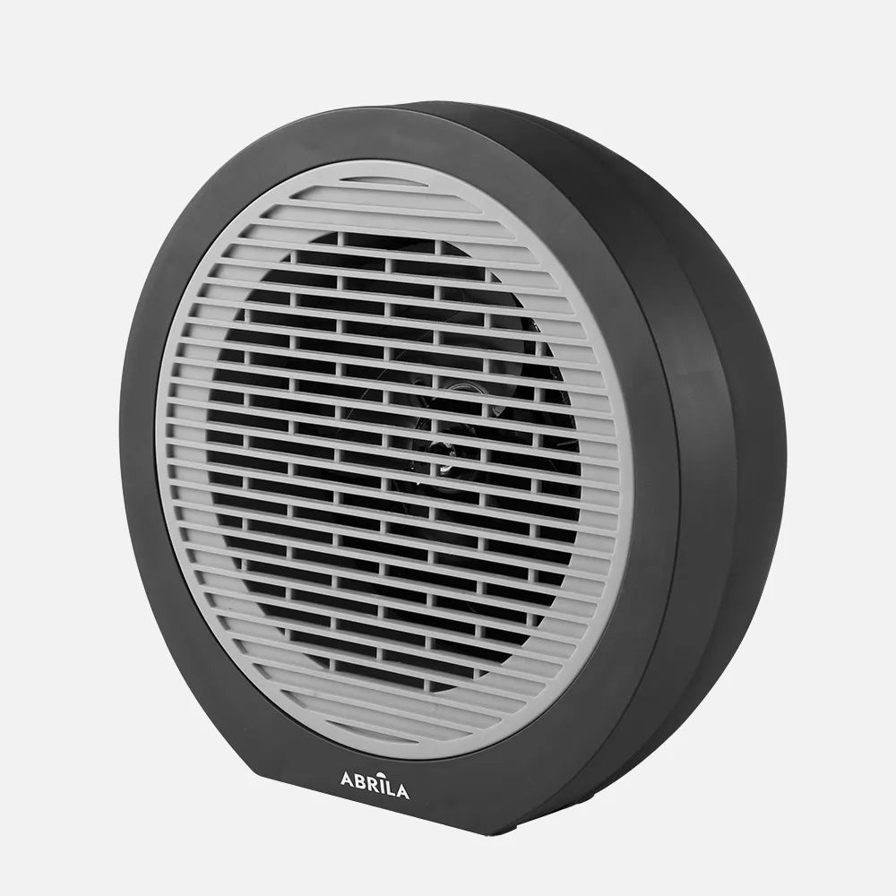 Calefactor termoventilador Brindisi 2000 W de FABRILAMP en color negro/gris