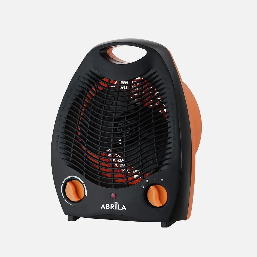 Calefactor termoventilador Lubian 2000 W de FABRILAMP en color naranja/negro