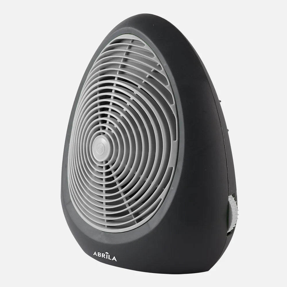 Calefactor termoventilador Perugia 2000 W de FABRILAMP en color negro/gris